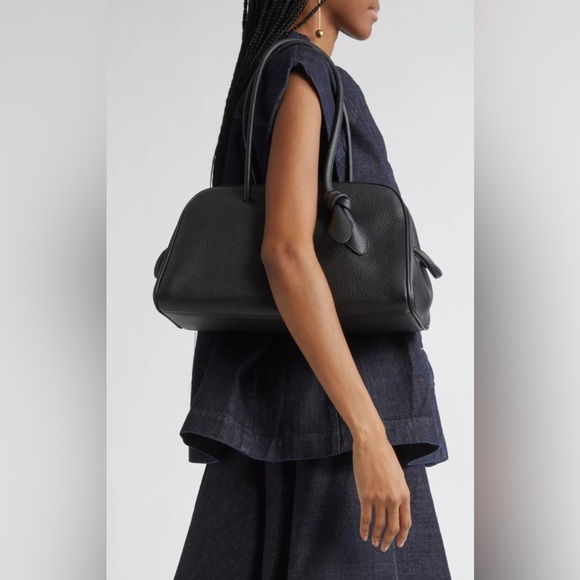 JACQUEMUS Le Turismo Black Leather Shoulder Bag $1490 - Picture 4 of 12